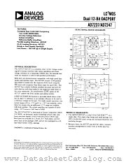 AD7247BQ datasheet pdf Analog Devices