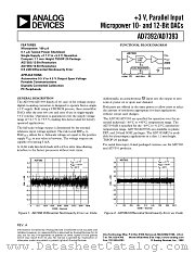 AD7392AR datasheet pdf Analog Devices