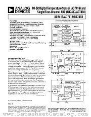 AD7417ARU datasheet pdf Analog Devices