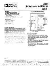 AD7547KP datasheet pdf Analog Devices
