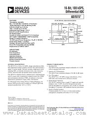 AD7675AST datasheet pdf Analog Devices