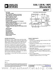 AD7677AST datasheet pdf Analog Devices