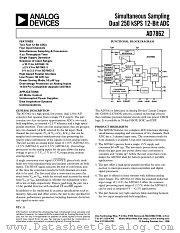 AD7862ARS-3 datasheet pdf Analog Devices
