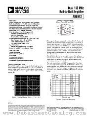 AD8042ACHIPS datasheet pdf Analog Devices
