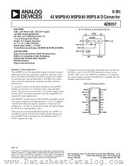 AD9057-40 datasheet pdf Analog Devices