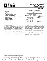 AD9501 datasheet pdf Analog Devices
