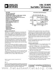 AD9709AST datasheet pdf Analog Devices