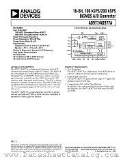 AD977ABRS datasheet pdf Analog Devices