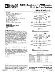 ADM202EARN datasheet pdf Analog Devices