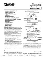 ADM690ADM695 datasheet pdf Analog Devices