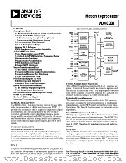 ADMC201AP datasheet pdf Analog Devices