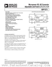 ADP1073AR datasheet pdf Analog Devices