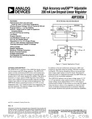 ADP3303AARU-REEL datasheet pdf Analog Devices