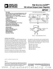 ADP3307ART-27 datasheet pdf Analog Devices