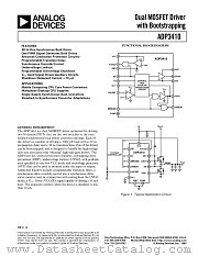 ADP3410KRU datasheet pdf Analog Devices