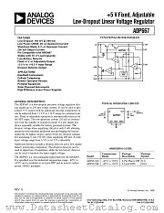 ADP667AR datasheet pdf Analog Devices