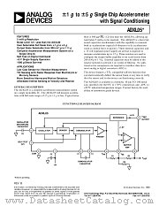 ADXL05 datasheet pdf Analog Devices