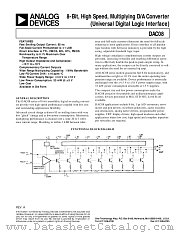 DAC08Q datasheet pdf Analog Devices