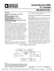 EVAL-AD7477CB datasheet pdf Analog Devices