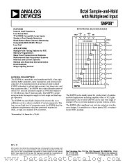 SMP08FP datasheet pdf Analog Devices