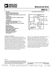 SSM2142S datasheet pdf Analog Devices