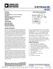 AD1856 datasheet pdf Analog Devices