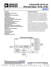 AD1933 datasheet pdf Analog Devices