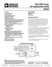 AD1970 datasheet pdf Analog Devices