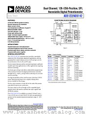 AD5142 datasheet pdf Analog Devices
