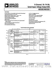 AD5363 datasheet pdf Analog Devices
