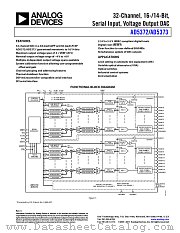 AD5372 datasheet pdf Analog Devices
