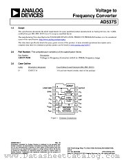 AD537S datasheet pdf Analog Devices