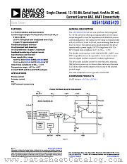 AD5420 datasheet pdf Analog Devices