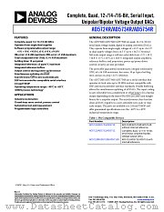 AD5754R datasheet pdf Analog Devices
