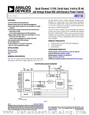 AD5735 datasheet pdf Analog Devices