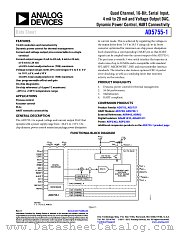 AD5755-1 datasheet pdf Analog Devices