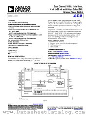 AD5755 datasheet pdf Analog Devices
