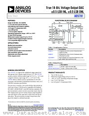AD5781 datasheet pdf Analog Devices