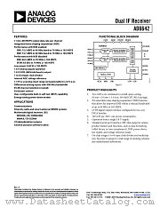 AD6642 datasheet pdf Analog Devices