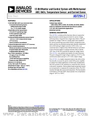 AD7294-2 datasheet pdf Analog Devices