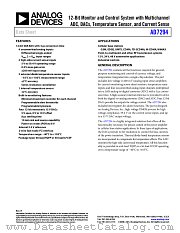 AD7294 datasheet pdf Analog Devices