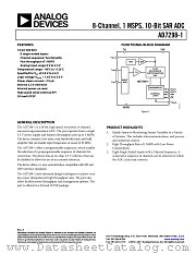 AD7298-1 datasheet pdf Analog Devices