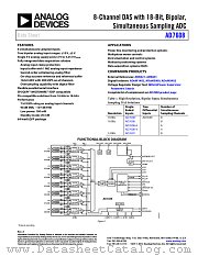 AD7608 datasheet pdf Analog Devices