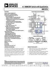 AD8197A datasheet pdf Analog Devices
