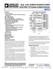 AD9253 datasheet pdf Analog Devices