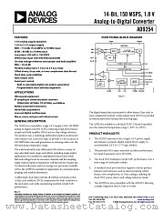 AD9254 datasheet pdf Analog Devices