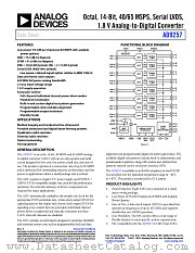 AD9257 datasheet pdf Analog Devices