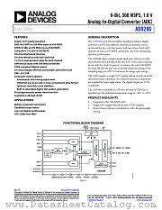 AD9286 datasheet pdf Analog Devices