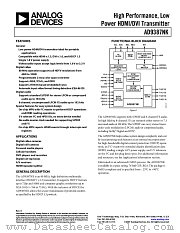 AD9387NK datasheet pdf Analog Devices