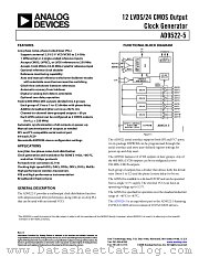 AD9522-5 datasheet pdf Analog Devices